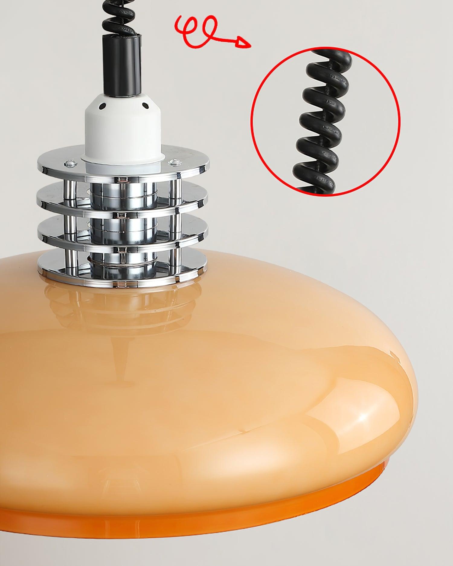 Vistosi Glass Pendant Lamp - Loonglight