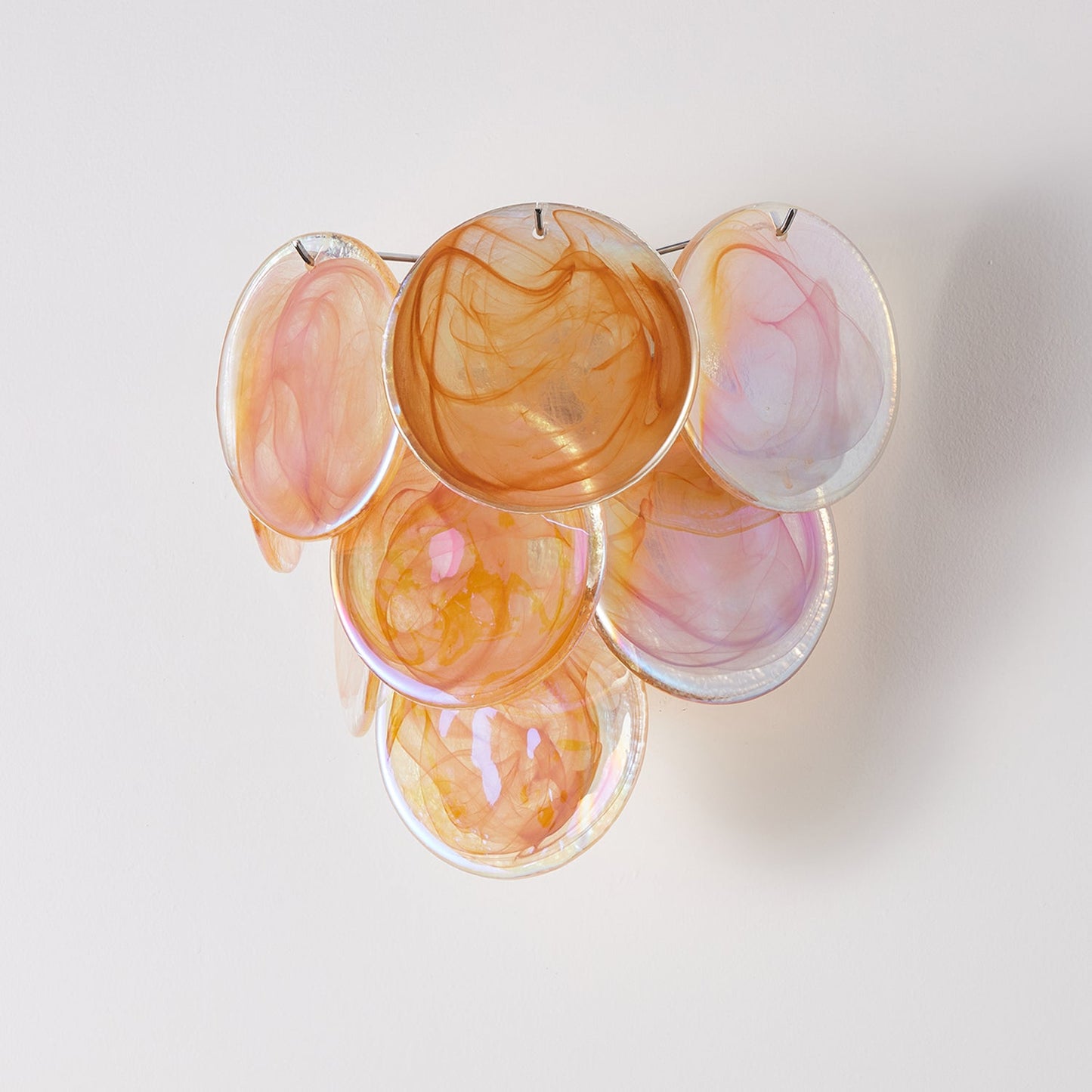 Vivelle Fluid Art Glass Wall Lamp