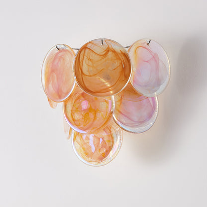 Vivelle Fluid Art Glass Wall Lamp