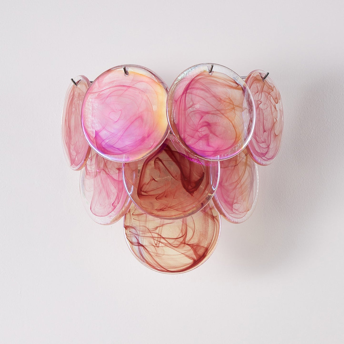 Vivelle Fluid Art Glass Wall Lamp