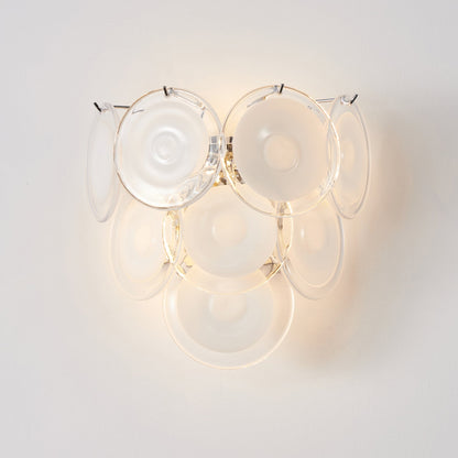 Vivelle Fluid Art Glass Wall Lamp