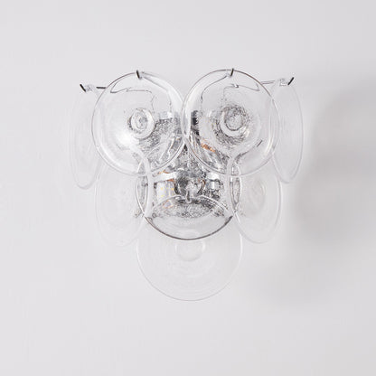 Vivelle Fluid Art Glass Wall Lamp