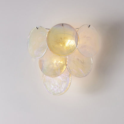 Vivelle Fluid Art Glass Wall Lamp