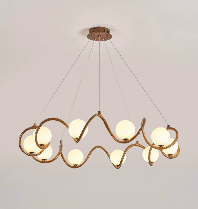 Wabi-Sabi Vine Chandelier