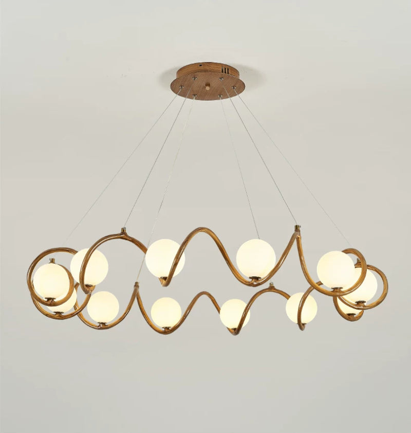 Wabi-Sabi Vine Chandelier