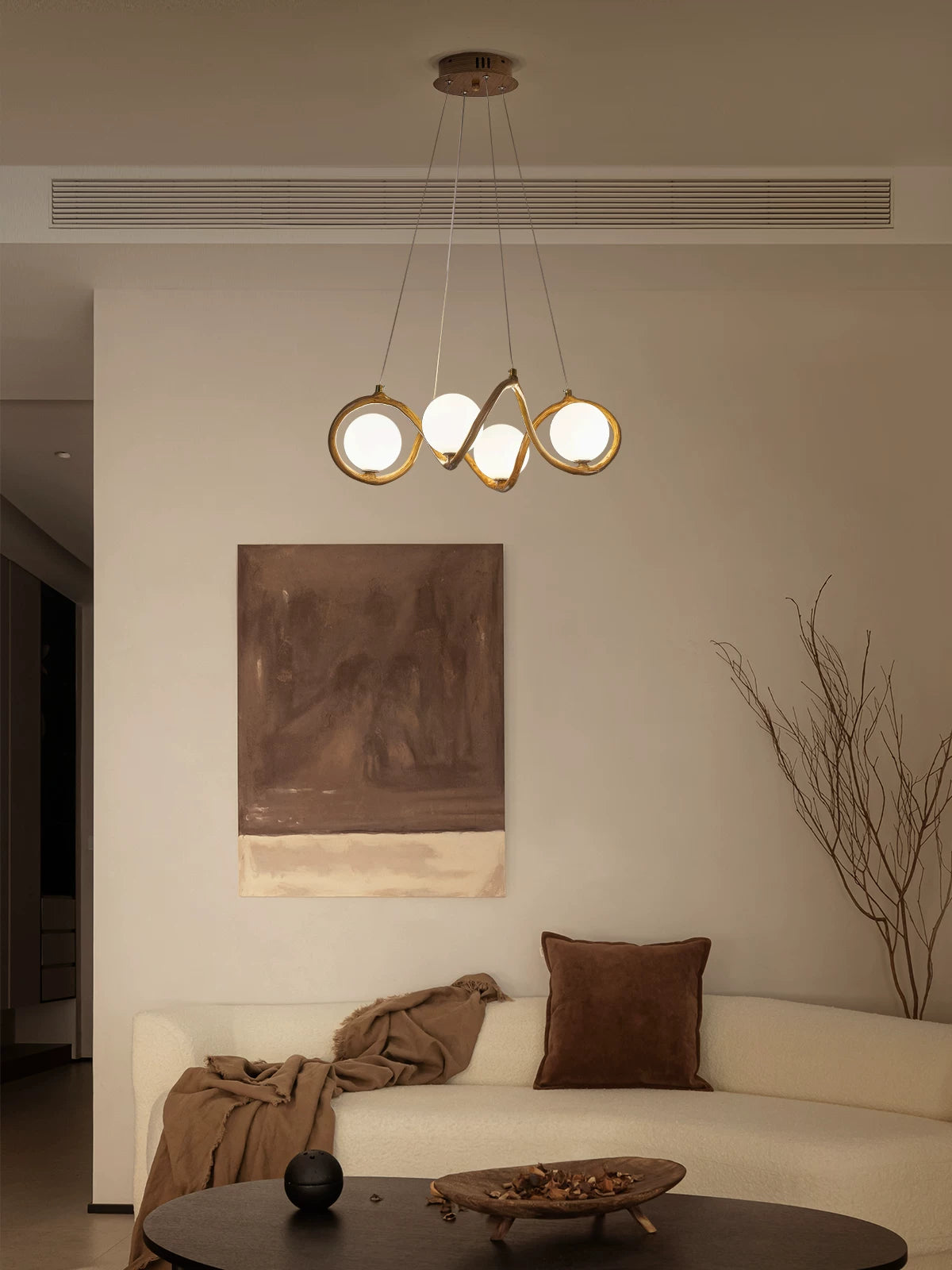 Wabi-Sabi Vine Chandelier