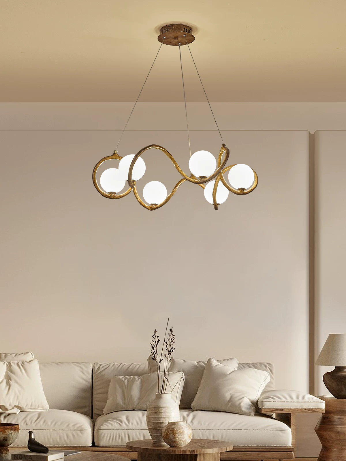 Wabi-Sabi Vine Chandelier
