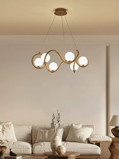 Wabi-Sabi Vine Chandelier