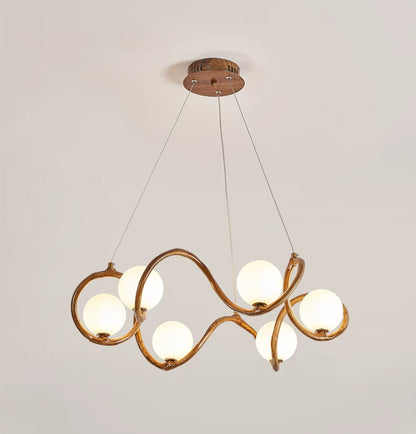 Wabi-Sabi Vine Chandelier