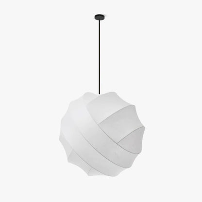 Wabi-sabi Silk Ball Pendant Light - Loonglight