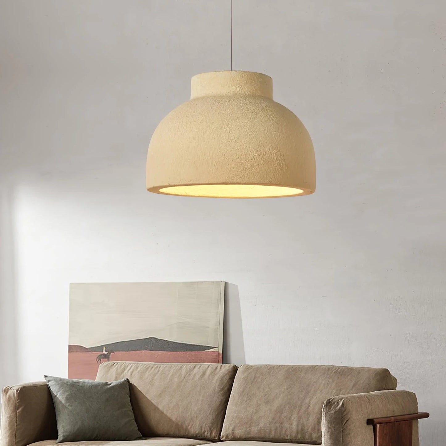 Wabi-Sabi Pendant Light Bowl-Shaped