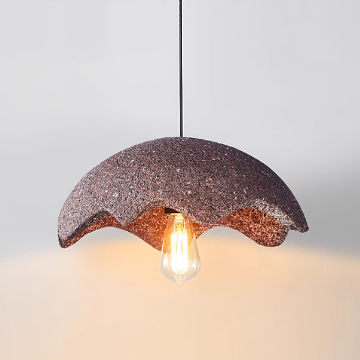 Wabi Sabi Eggshell Pendant Light - Loonglight