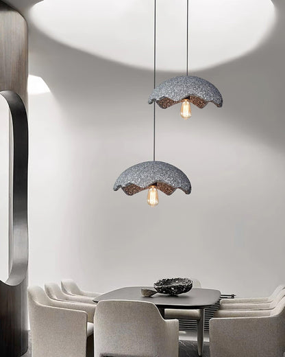 Wabi Sabi Eggshell Pendant Light - Loonglight