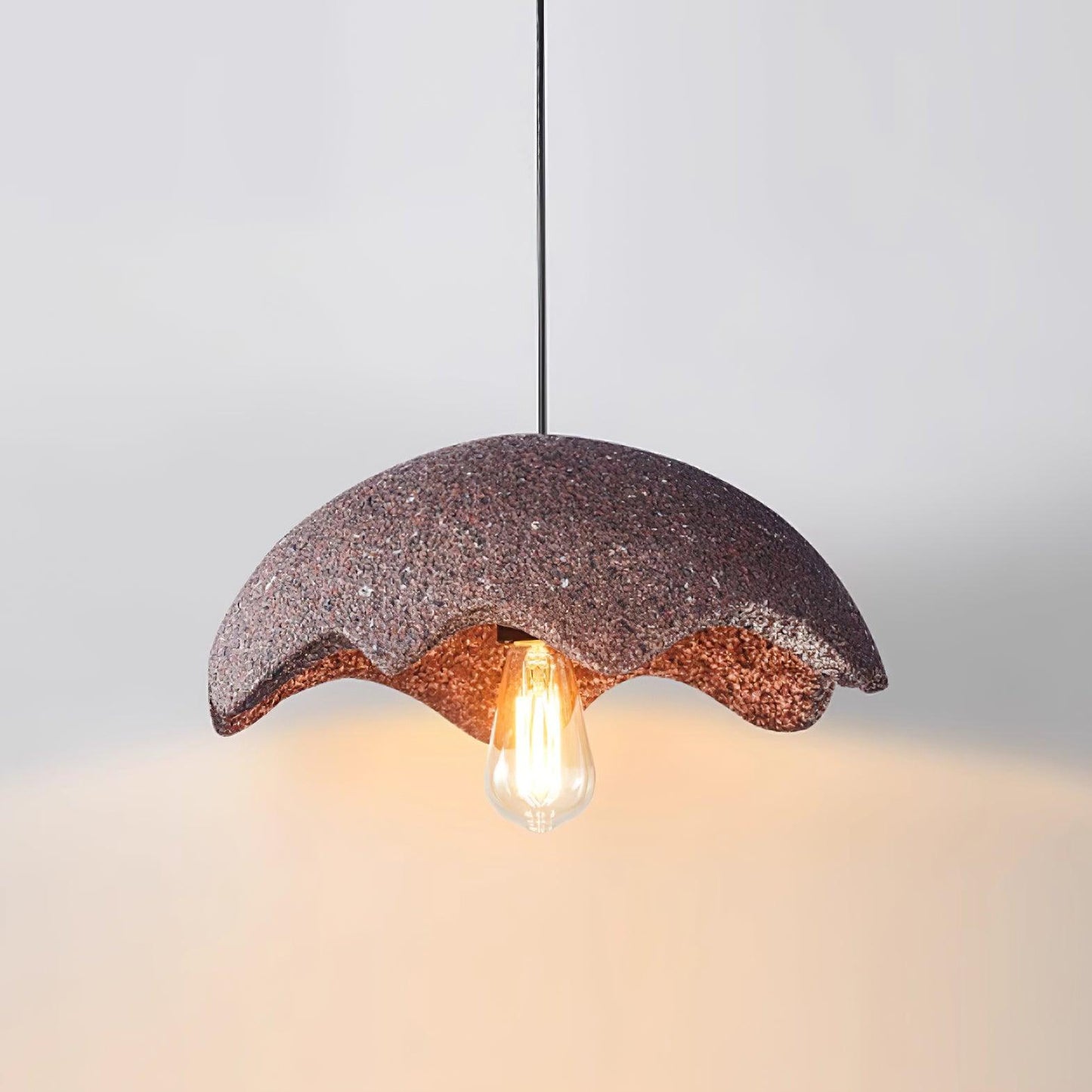 Wabi Sabi Eggshell Pendant Light - Loonglight