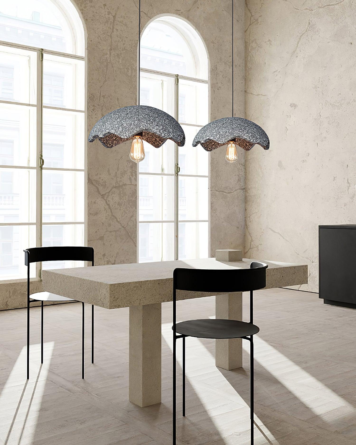 Wabi Sabi Eggshell Pendant Light - Loonglight