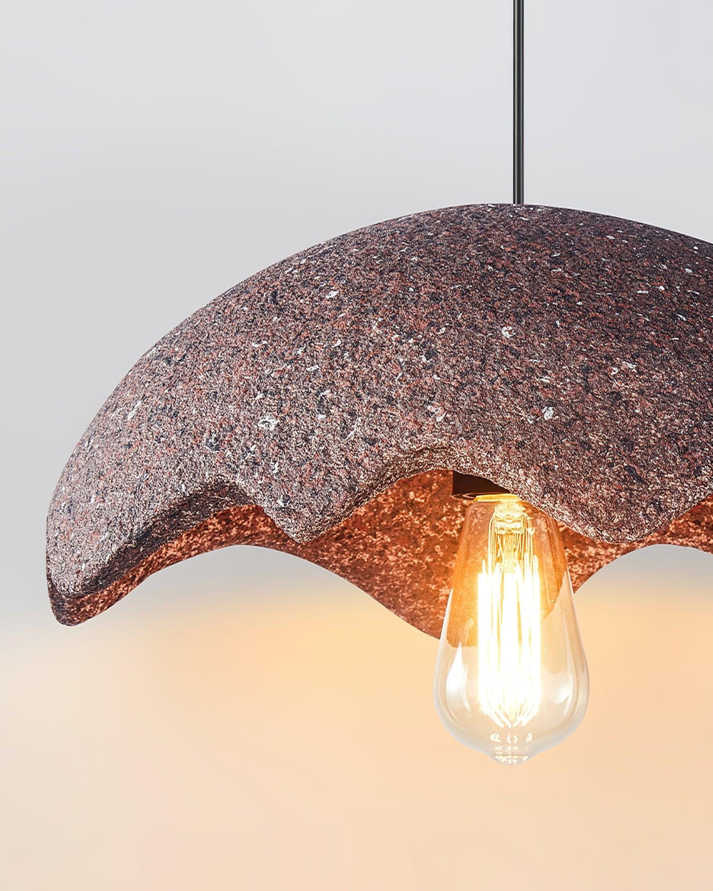 Wabi Sabi Eggshell Pendant Light - Loonglight