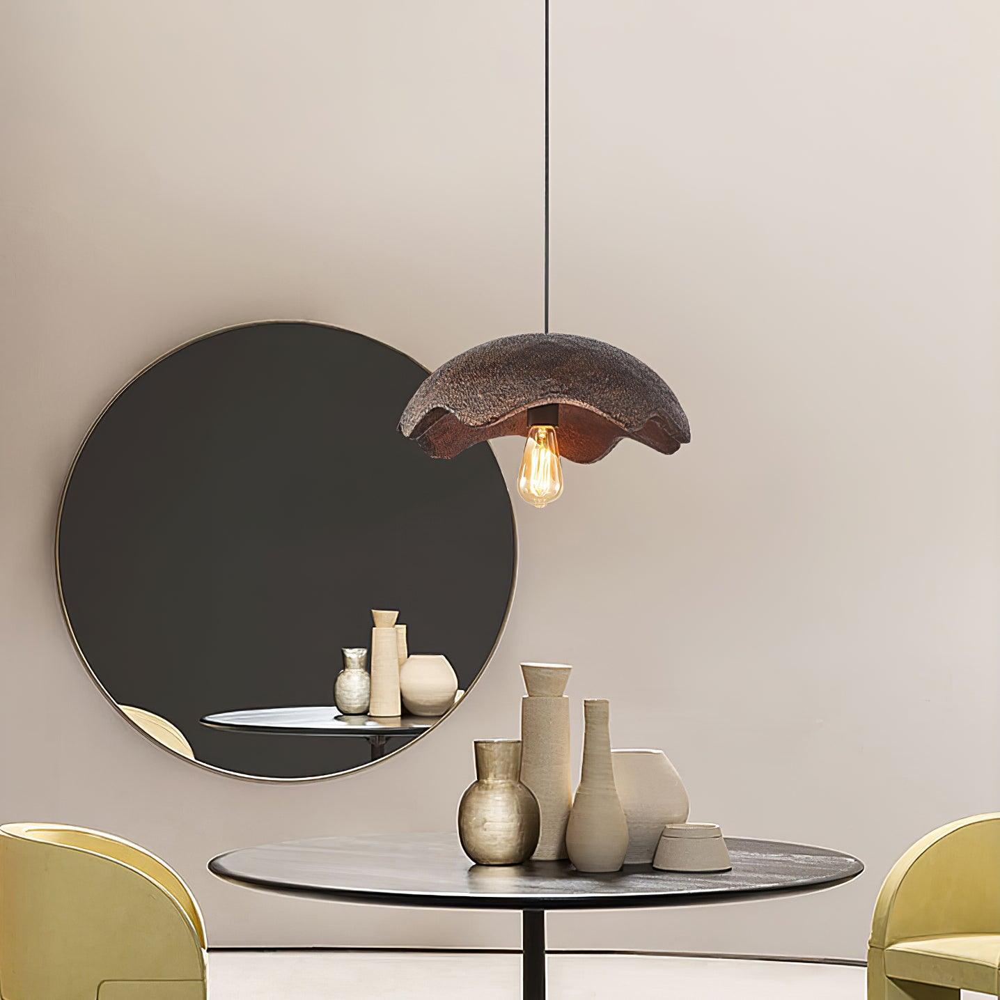 Wabi Sabi Eggshell Pendant Light - Loonglight