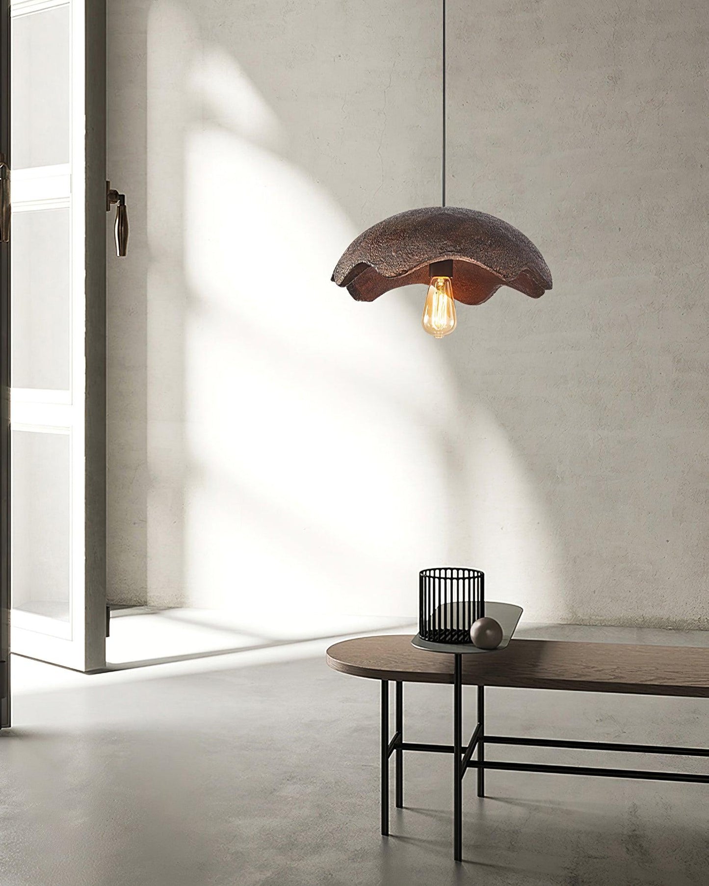 Wabi Sabi Eggshell Pendant Light - Loonglight