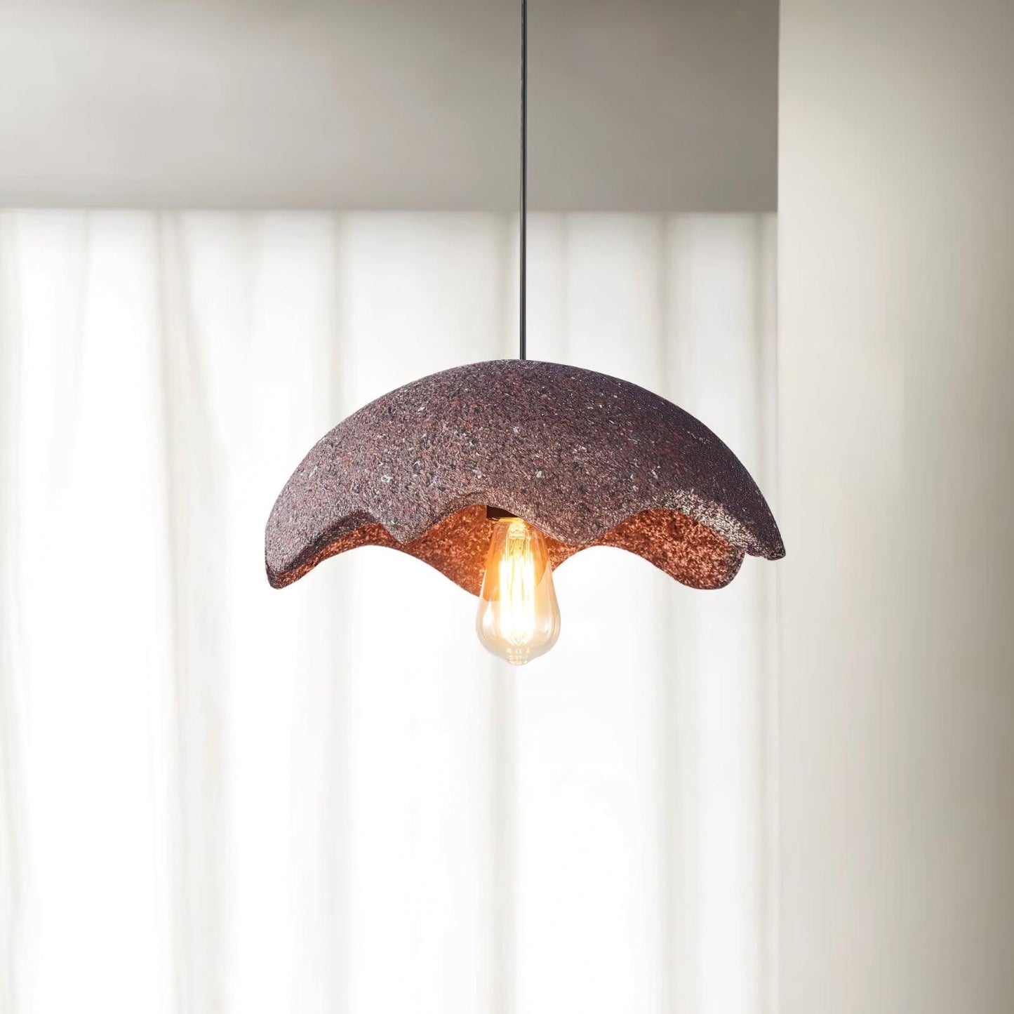 Wabi Sabi Eggshell Pendant Light - Loonglight