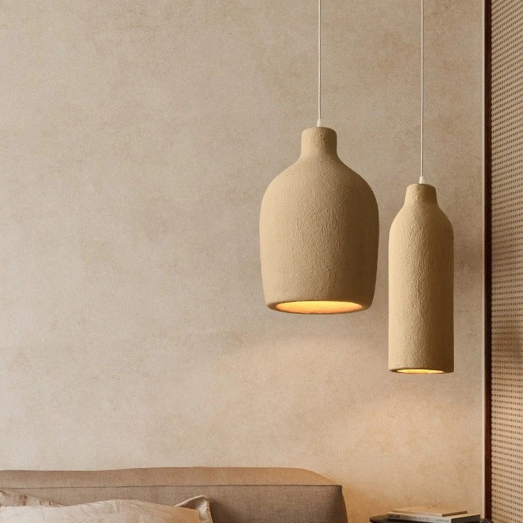 Wabi sabi Pendant Light Wine Bottle