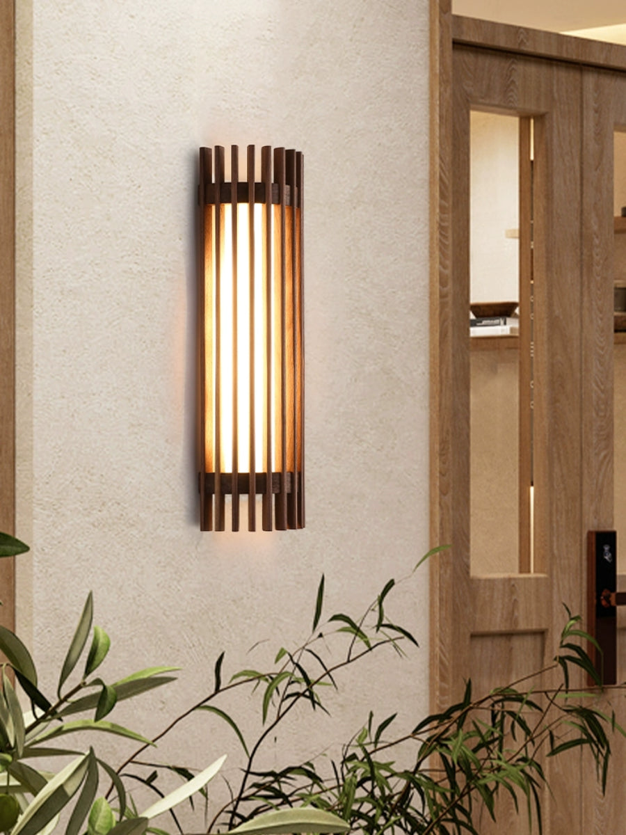 Walnut Wall Lamp