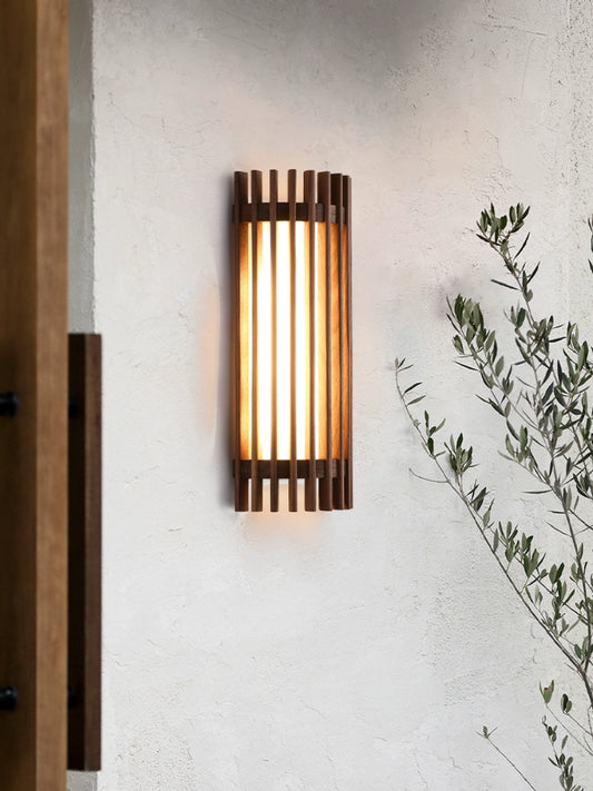 Walnut Wall Lamp