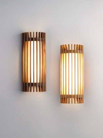 Walnut Wall Lamp