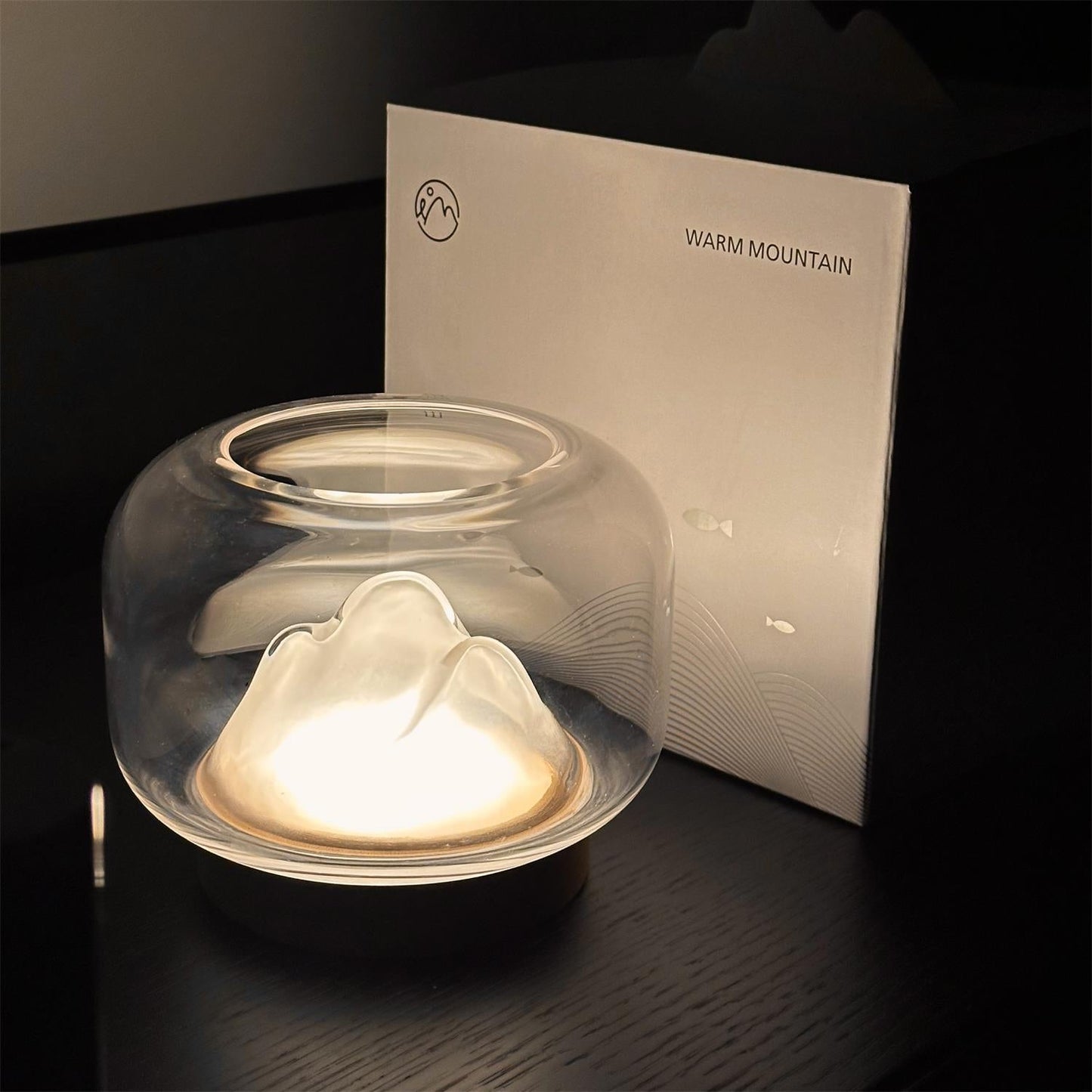 Warm Mountain Table Lamp - Loonglight