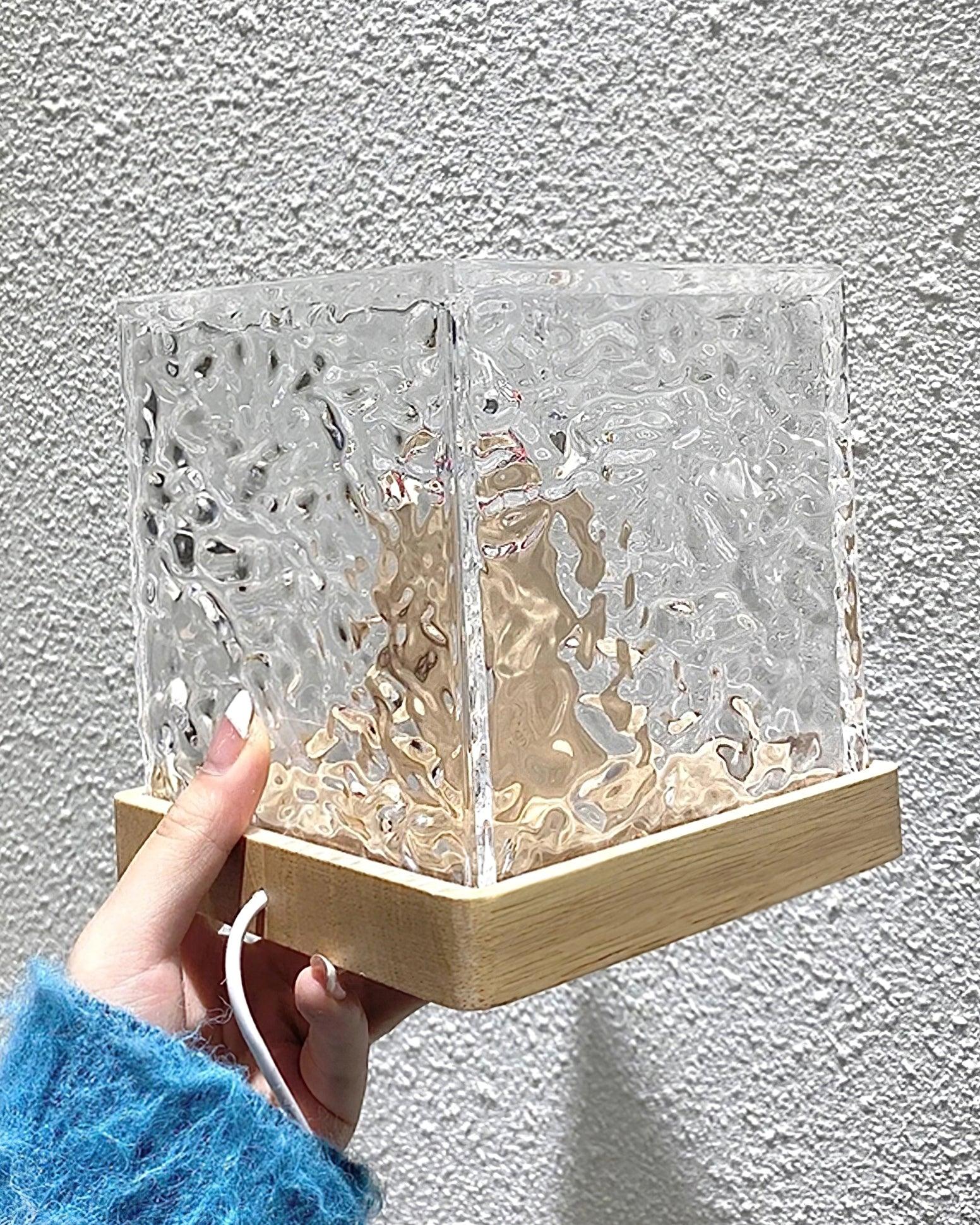 Water Ripple Crystal Table Lamp - Loonglight