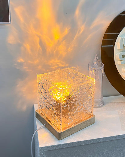 Water Ripple Crystal Table Lamp - Loonglight