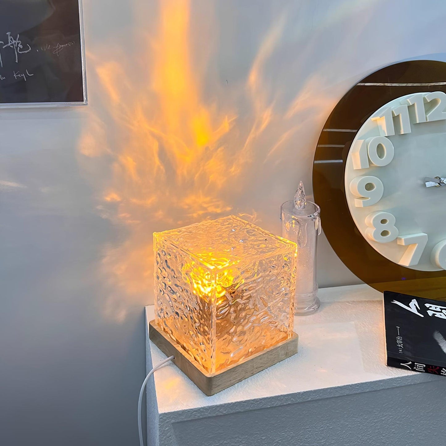 Water Ripple Crystal Table Lamp - Loonglight