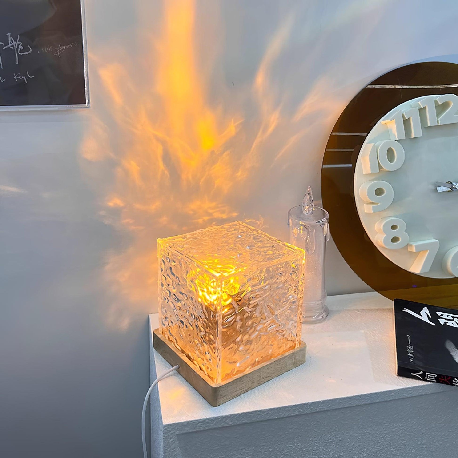 Water Ripple Crystal Table Lamp - Loonglight