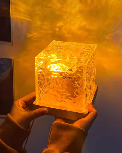 Water Ripple Crystal Table Lamp - Loonglight