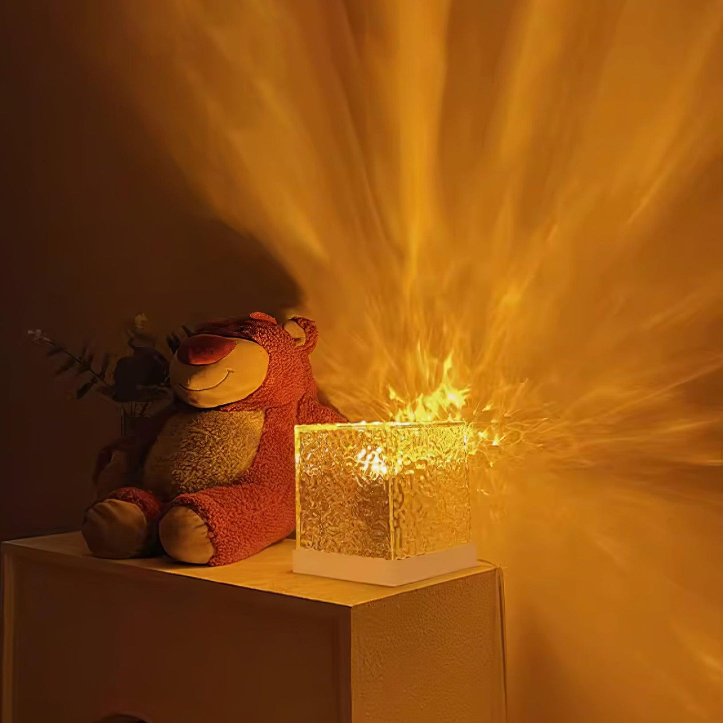 Water Ripple Crystal Table Lamp - Loonglight