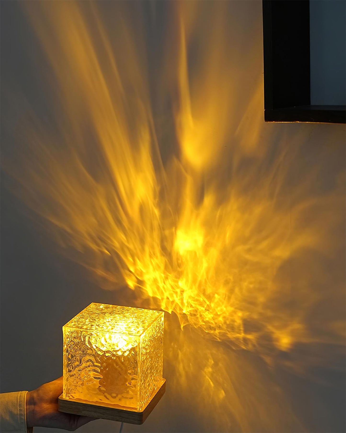 Water Ripple Crystal Table Lamp - Loonglight