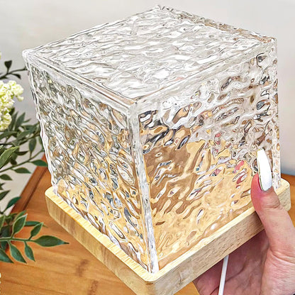 Water Ripple Crystal Table Lamp - Loonglight