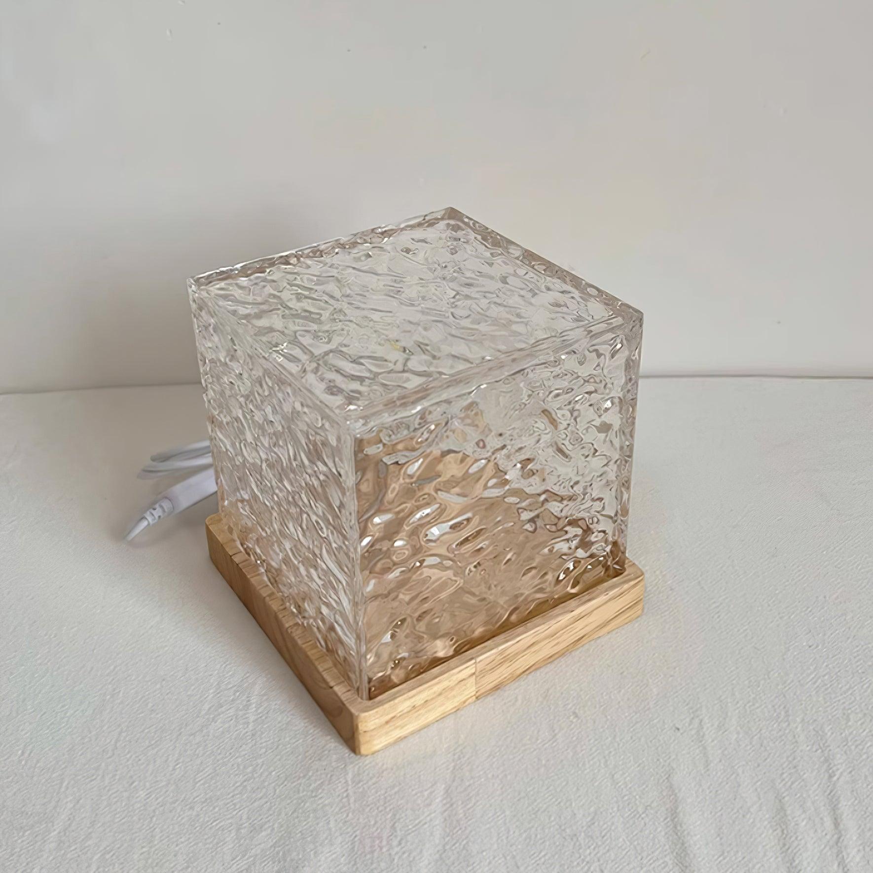 Water Ripple Crystal Table Lamp - Loonglight