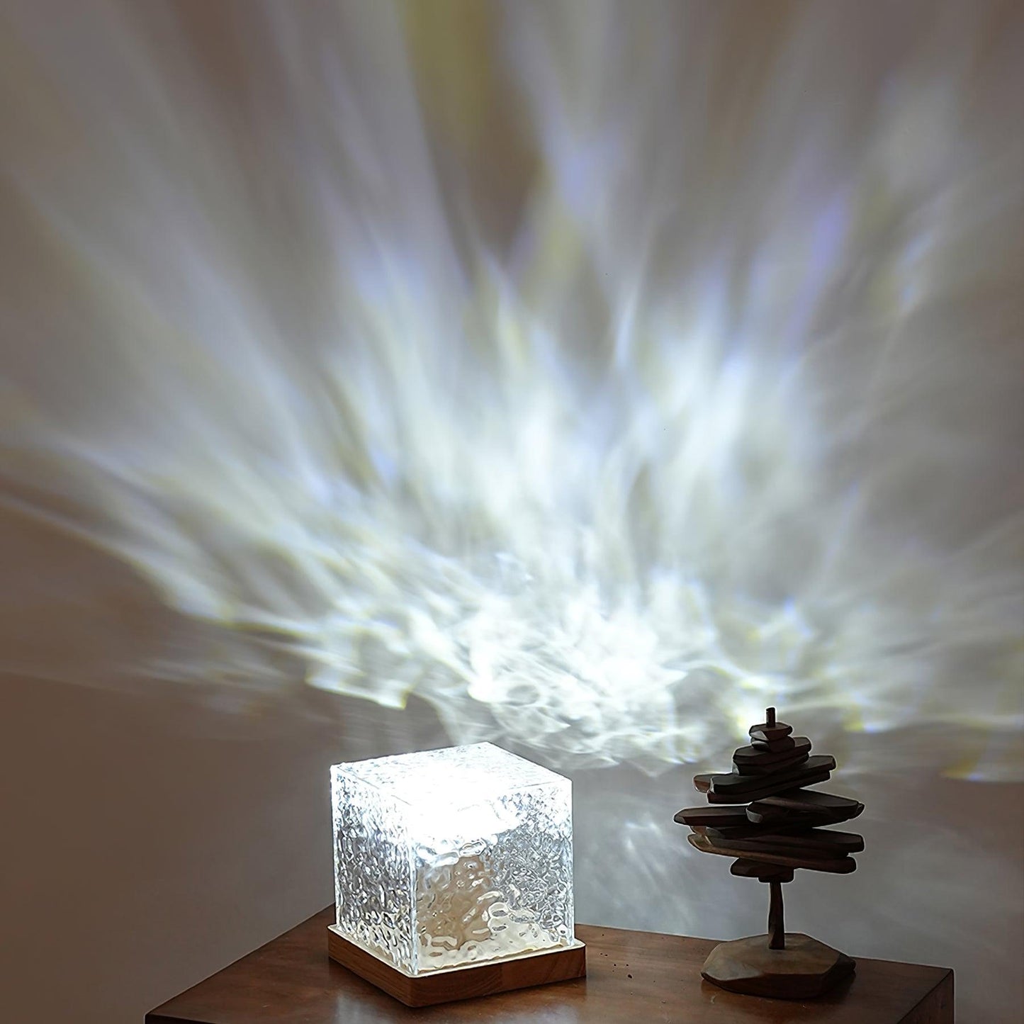 Water Ripple Crystal Table Lamp - Loonglight
