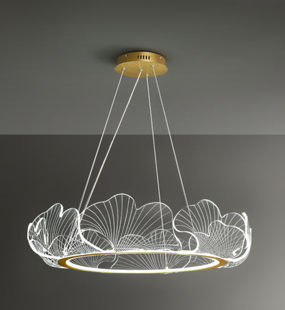 Wave Chandelier - Loonglight