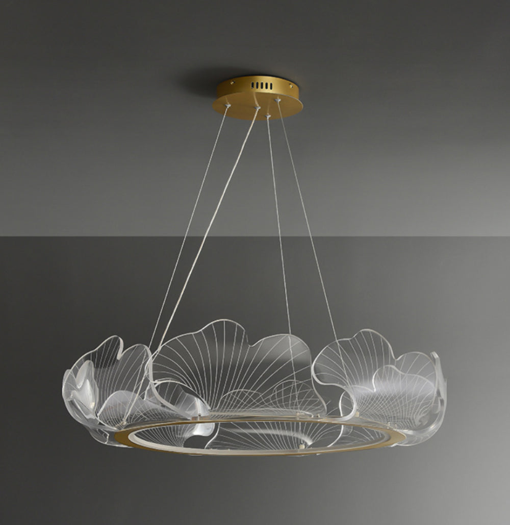 Wave Chandelier - Loonglight