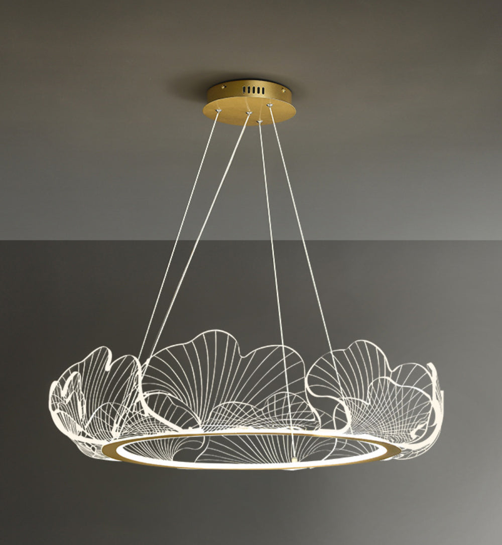 Wave Chandelier - Loonglight