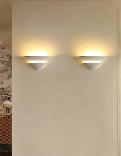 Wave Plaster Wall Lamp
