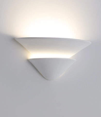 Wave Plaster Wall Lamp