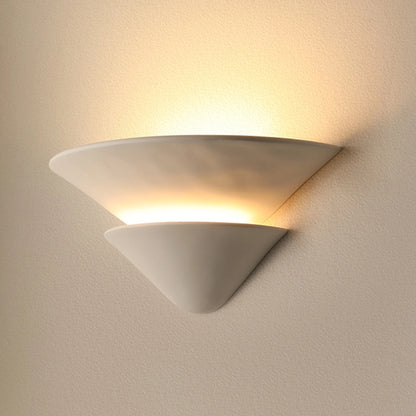 Wave Plaster Wall Lamp