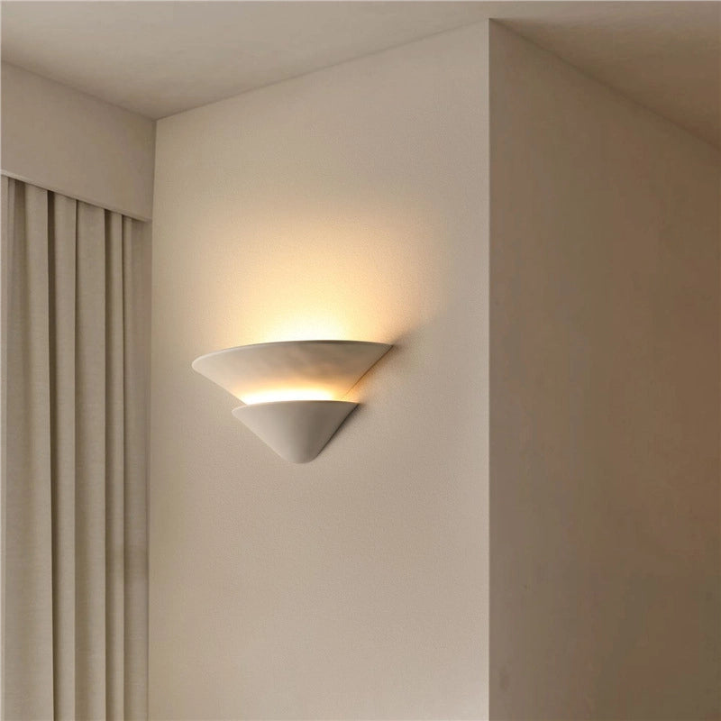 Wave Plaster Wall Lamp