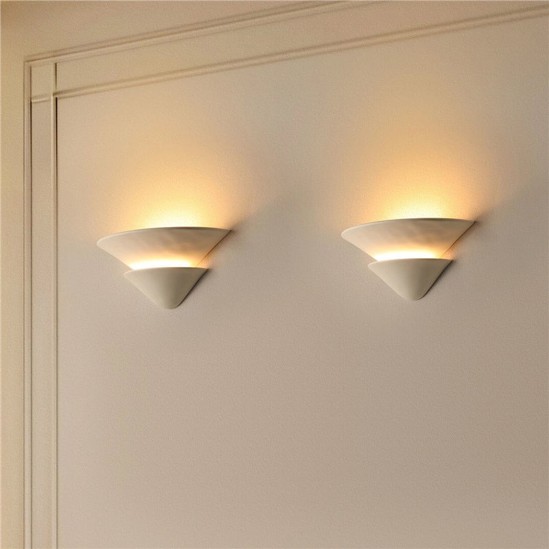Wave Plaster Wall Lamp