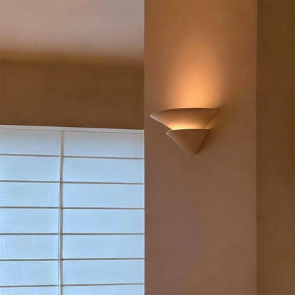 Wave Plaster Wall Lamp