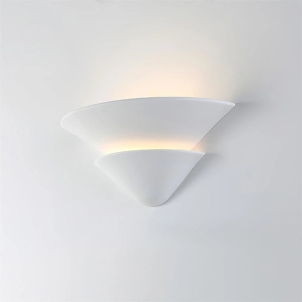 Wave Plaster Wall Lamp