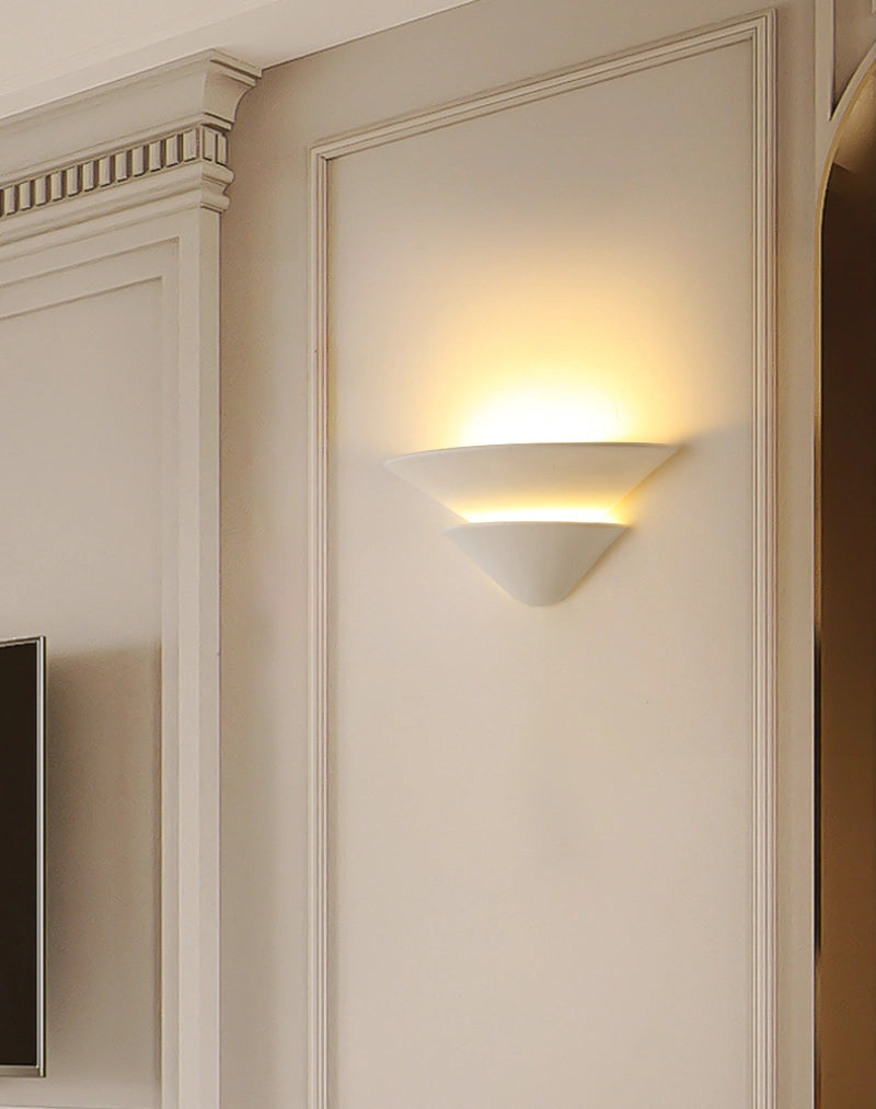 Wave Plaster Wall Lamp
