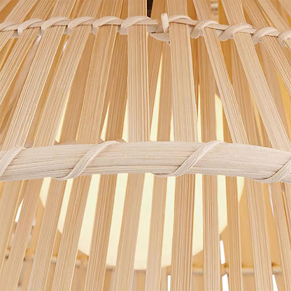 Weaver Bamboo Pendant Light - Loonglight